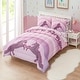 preview thumbnail 2 of 5, Kids Unicorn Forever Bed in a Bag Comforter, Sham & Sheet Set