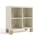 preview thumbnail 1 of 23, Storkcraft California Cube Organizer Bookcase - N/A Frosted Oat/Driftwood