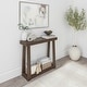 Plank and Beam Classic Console Table with Shelf - 36" - Bed Bath ...