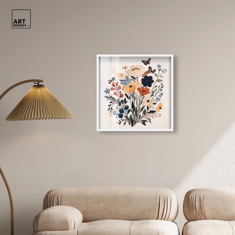 Garden of Threads I Shadowbox by Art Remedy