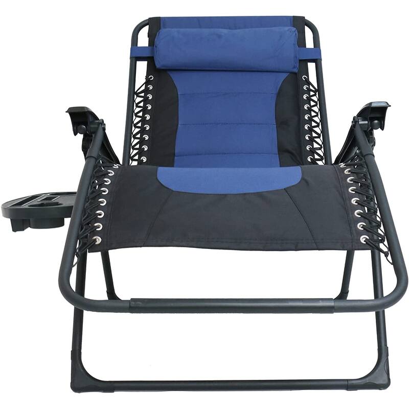 Outdoor Pool Patio Beach Yard Garden Oversized Padded Zero Gravity Chair