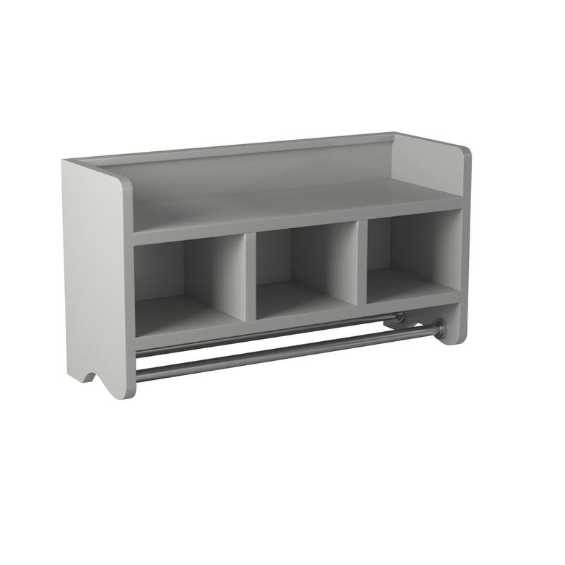 Alaterre 25-inch Wood Bath Storage Shelf