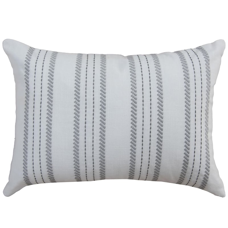 Donny Osmond Stripe Cottage Throw Pillow, 14''x20''