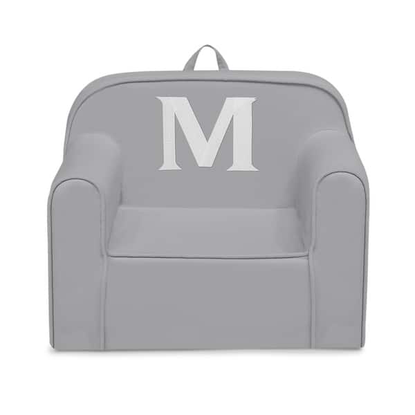 slide 2 of 4, Delta Children Personalized Monogram Cozee Chair - Customize with Letter M