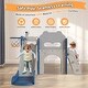 preview thumbnail 12 of 16, Toddler Slide, 7 in 1 Kids Indoor Slide for Toddler 1-3, Indoor Outdoor Baby Toddler Slide Playset Playground