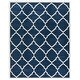 preview thumbnail 4 of 2, SAFAVIEH Newport Dziana Contemporary Rug 8' x 10' - Blueberry/Ivory