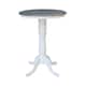 Option White/Heather Gray - 41.1"H
