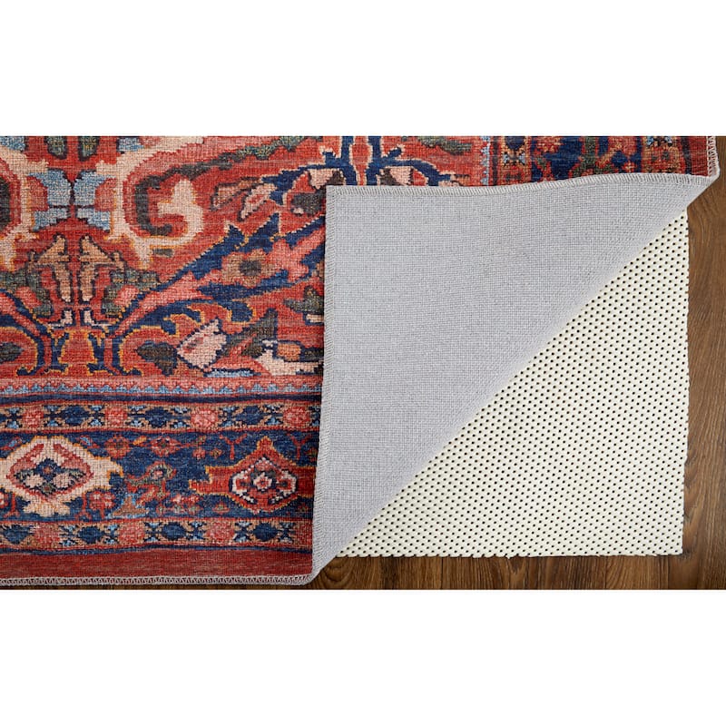 Birchlawn Medallion Bohemian & Eclectic Area Rug - 10'-6" x 14'