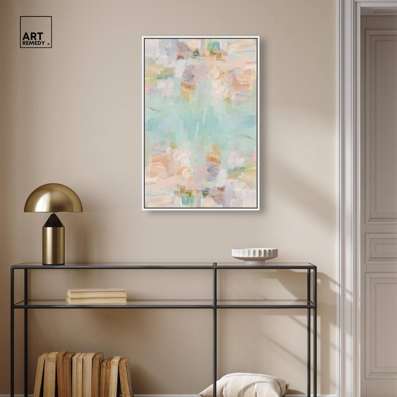 Expressive Swirls Canvas by Art Remedy