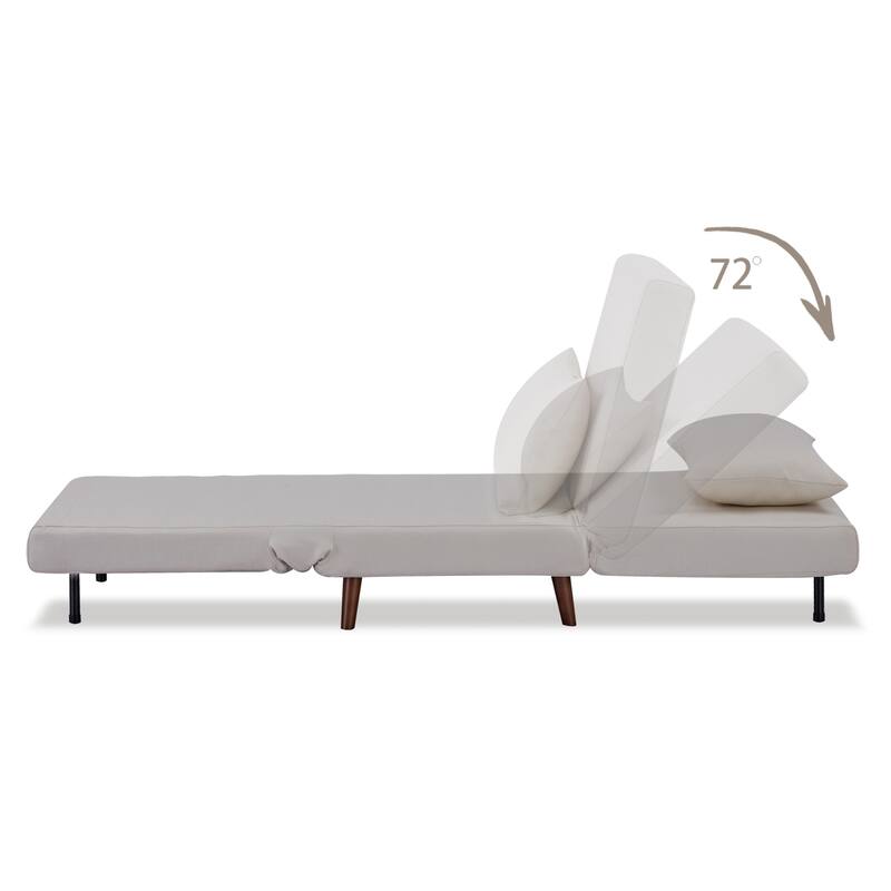 Artdeco Home - Tustin Upholstered Convertible Lounge/ Sleeper Chair