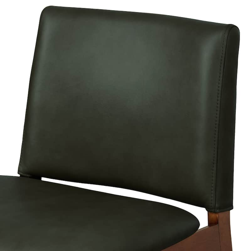 Oliva Full-Grain Italian Leather Dining Chair