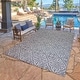 preview thumbnail 87 of 114, Gertmenian Solterra Bohemian Moroccan Global Weather Resistant Polypropylene Flatweave Indoor/ Outdoor Area Rug Collection 7'10"x10' - Cotto Cream