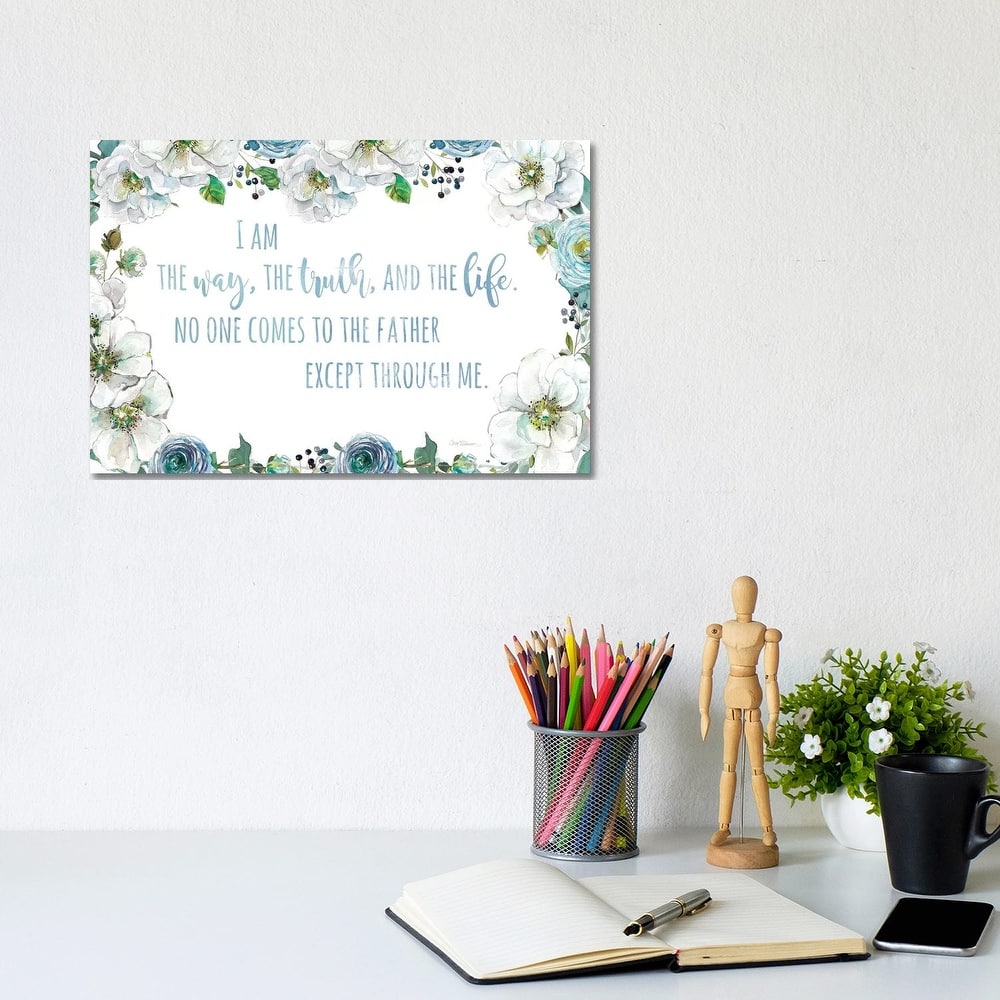 iCanvas "I Am The Way" by Carol Robinson Canvas Print