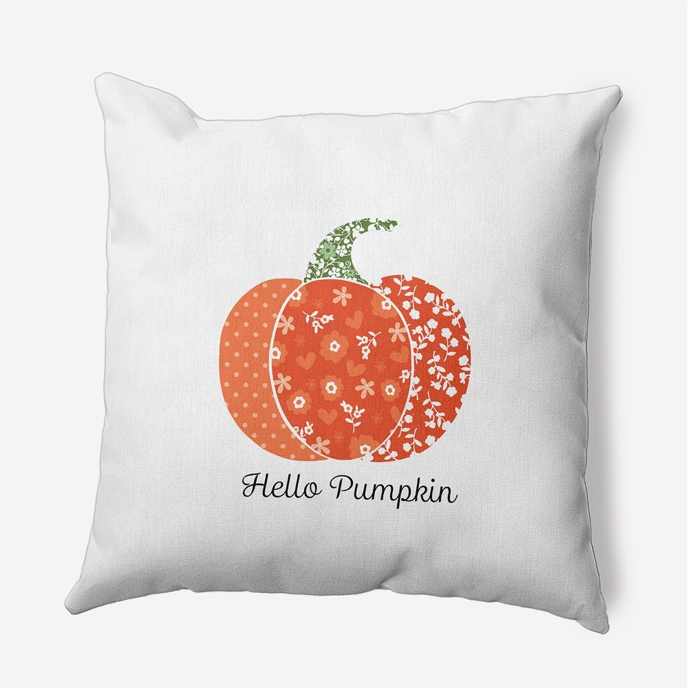 Hello Pumpkin Accent Pillow