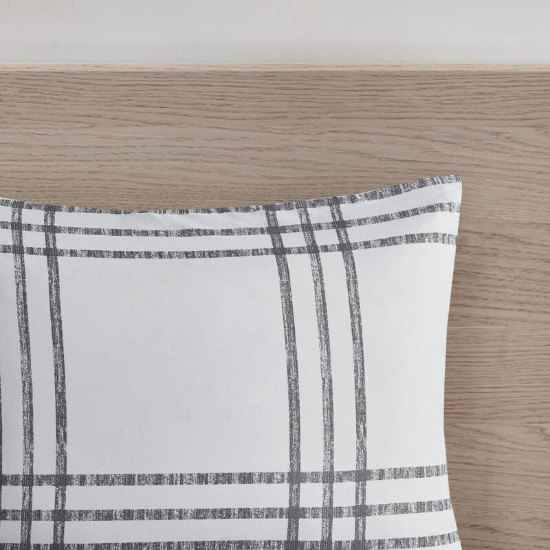 Intelligent Design Nathan Plaid Reversible Comforter Set