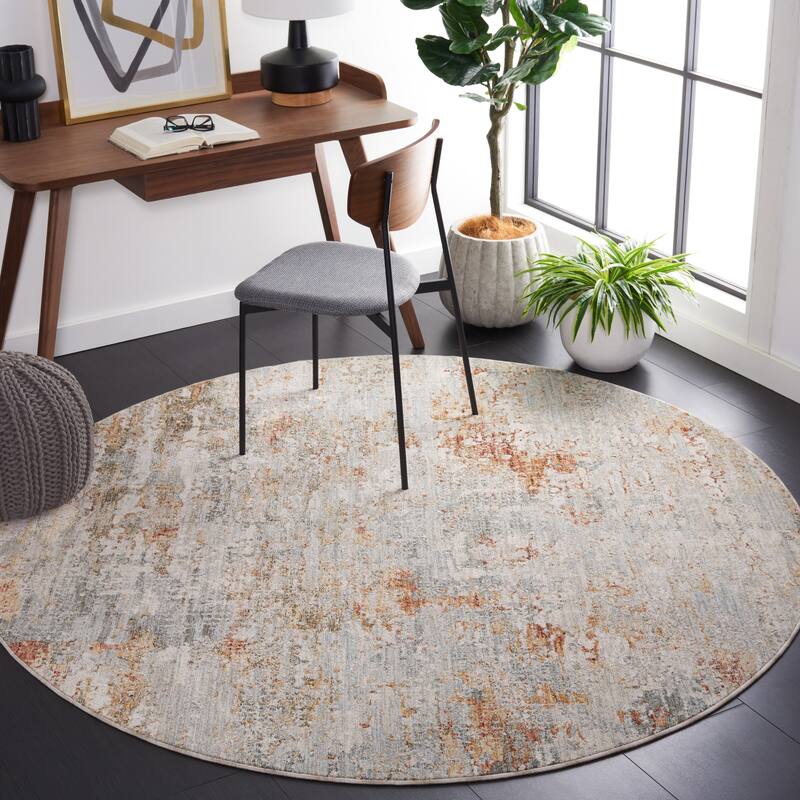SAFAVIEH Adrianna Fatushe Modern Abstract Rug