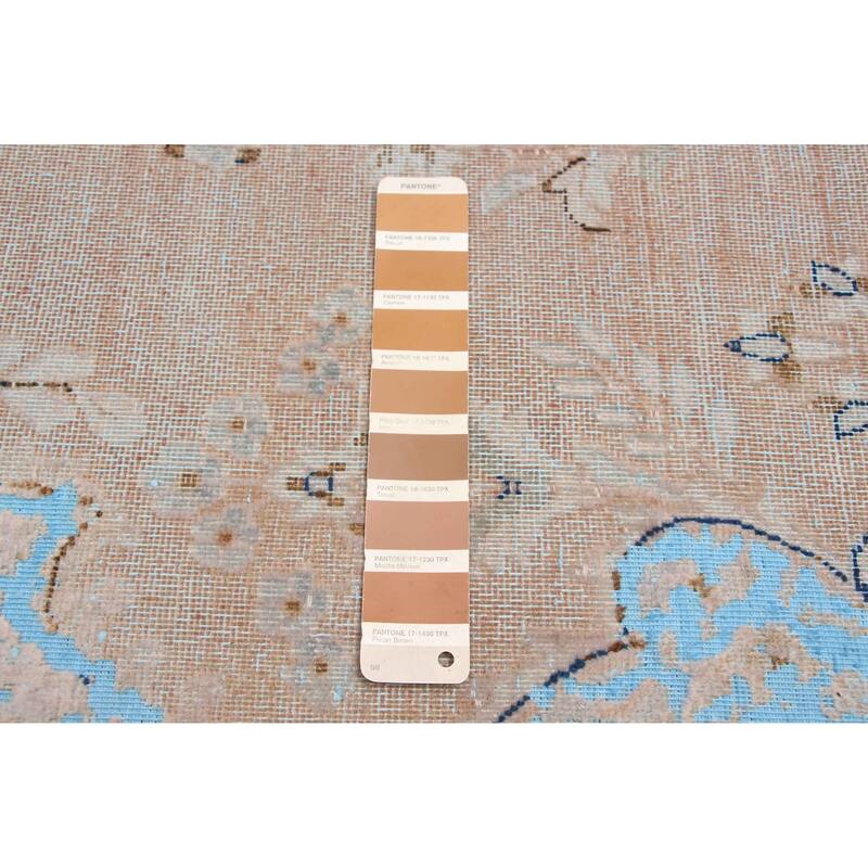 ECARPETGALLERY Hand-knotted Antalya Vintage Light Brown Wool Rug - 8'11 x 11'10