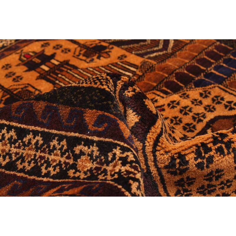 ECARPETGALLERY Hand-knotted Teimani Light Brown Wool Rug - 2'8 x 4'8