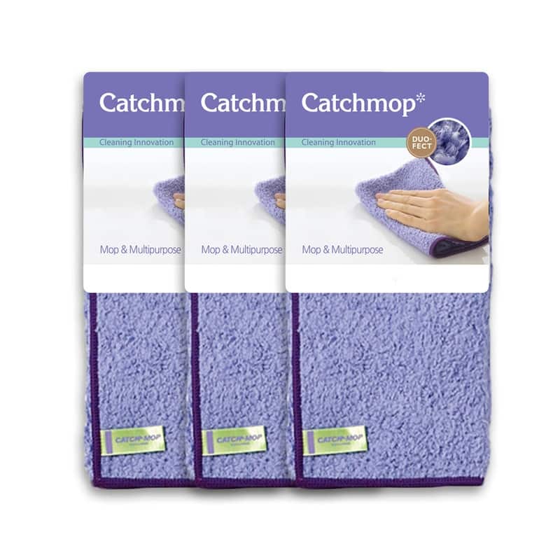 Multipurpose Cloth, Easy to clean, No detergent needed (3 sets) - N/A - Purple