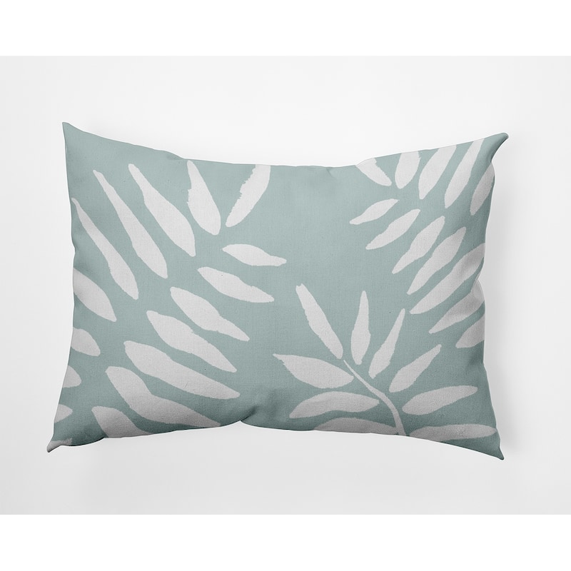Summer Breeze Decorative Throw Pillow - 14" x 20" - Aqua