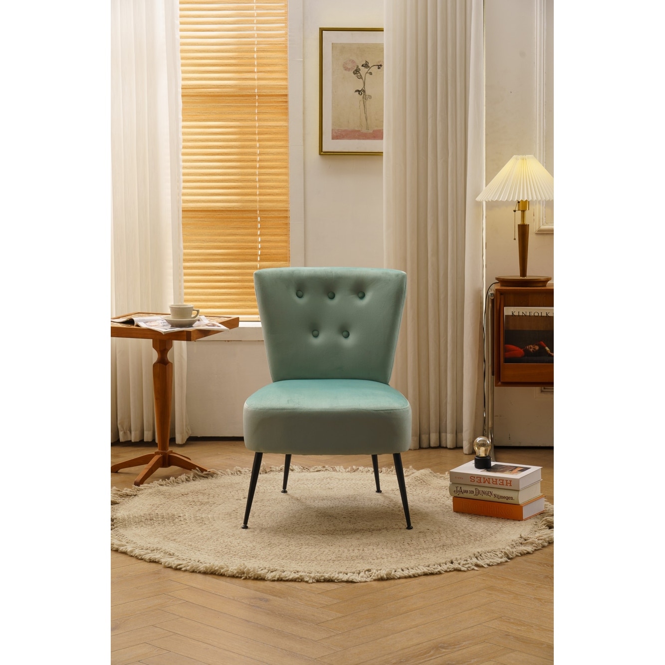 Farmhouse outlet slipper chair