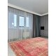 preview thumbnail 2 of 7, ECARPETGALLERY Hand-knotted Antalya Vintage Dark Pink Wool Rug - 9'0 x 11'6