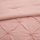 preview thumbnail 17 of 31, 3 Piece Reversible Pintuck Pinch Pleat Comforter Set, Bedding Set for All Season