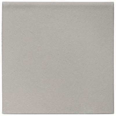 Merola Tile Quarry Bullnose Grey 5-7/8" x 5-7/8" Ceramic Floor and Wall Trim - (1 Tile)