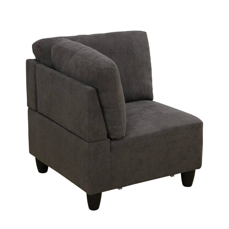 Convertible Modular Sofa Bed with Ergonomic Recline and Space-Saving Design