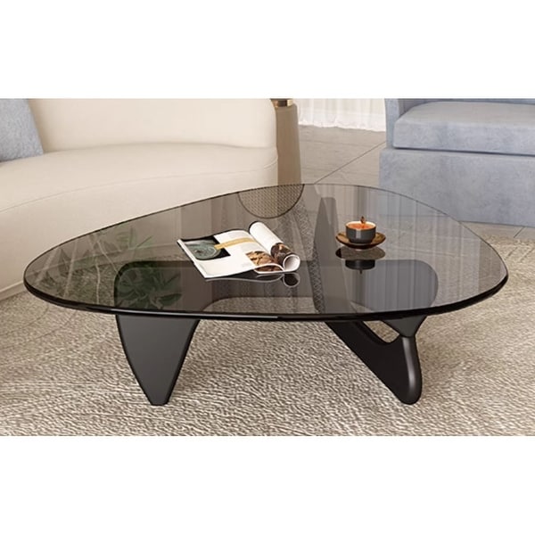 Drossett Grey Glass Top Coffee Table On Sale Bed Bath Beyond 40736642