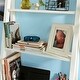 preview thumbnail 5 of 3, SoBuy FRG60-W, Storage Display Shelving Ladder Shelf With Desk And 2 Shelves