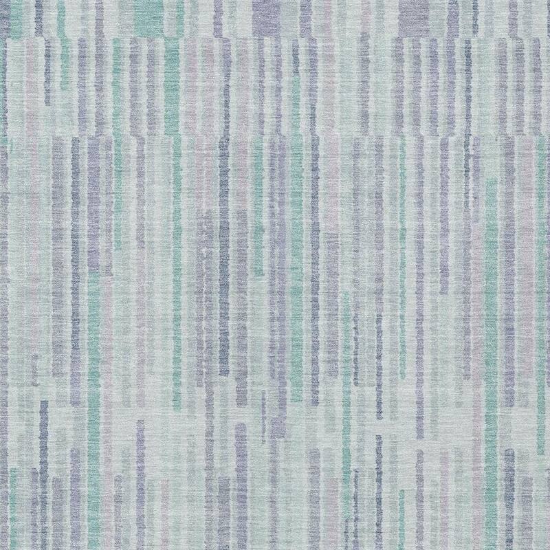 HomeRoots Striped Transitional Rectangle Outdoor Rug