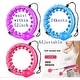 preview thumbnail 1 of 7, Adjustable 24 Detachable Knots Smart Fitness Hula Hoop Weight Loss