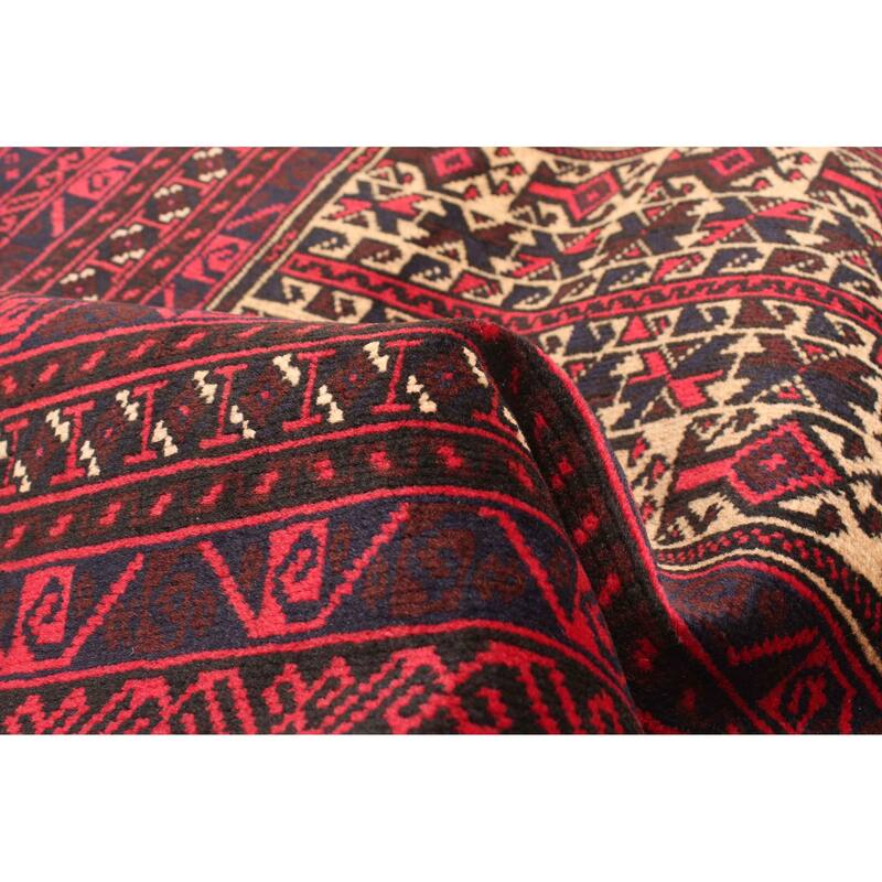 ECARPETGALLERY Hand-knotted Teimani Tan Wool Rug - 2'11 x 4'2