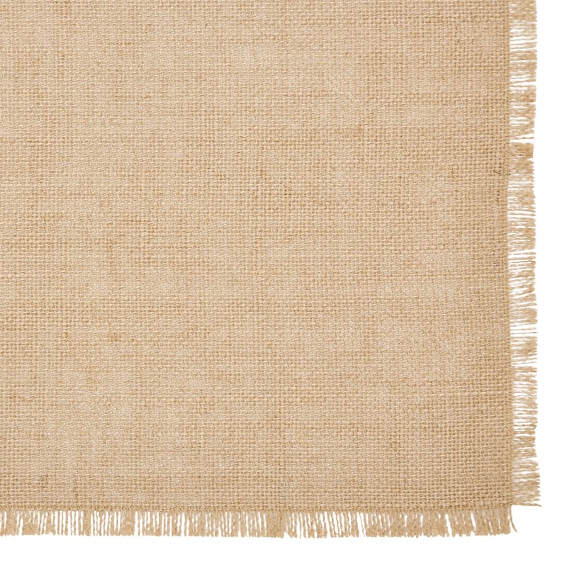 Jute Burlap Natural Runner