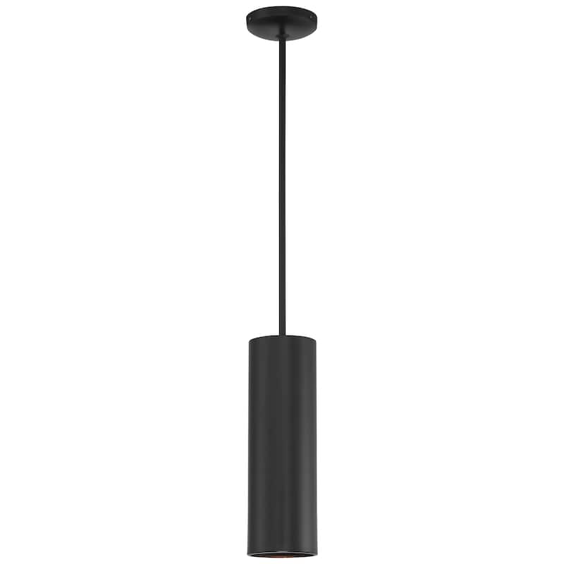 Access Lighting Pilson LED Rod Pendant - Large 15in - Matte Black