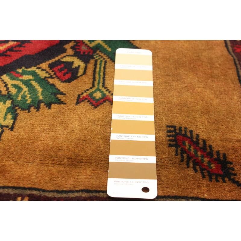 ECARPETGALLERY Hand-knotted Teimani Brown Wool Rug - 3'10 x 5'8