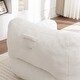 preview thumbnail 44 of 68, Bean Bag Sofa Chair with Armrests Stuffed High-Density Foam
