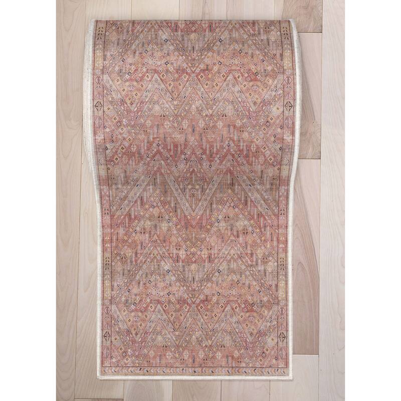 Well Woven Asha Vintage Anya Machine Washable Area Rug