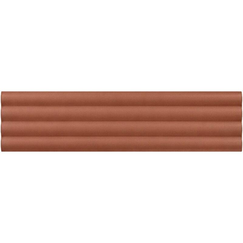 Apollo tile 2" x 8" Arte Matte Red Ceramic Tile (4.1 sq ft/case) - 38 Pack