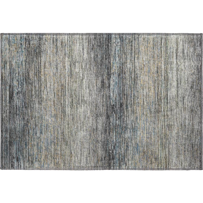 Premium Washable Super Soft Ombre Stripes Mayfield Rug