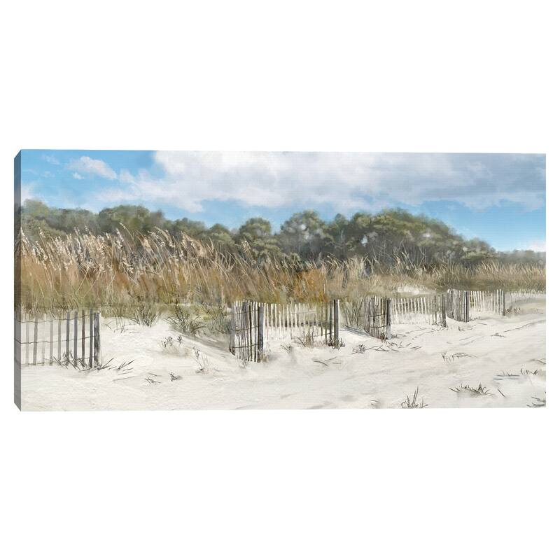 Along the Dunes Canvas Art Print