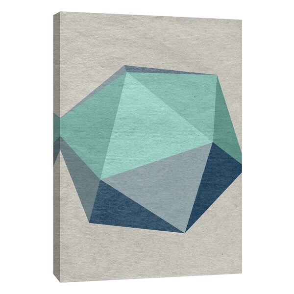 PTM Images 9-108413 PTM Canvas Collection 10" x 8" - "Linen Geometrics F" Giclee Patterns and Designs Art Print on Canvas