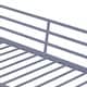 preview thumbnail 8 of 31, Metal Loft Bed Full with Guardrails, Flat Ladder, Kids, Teens, Adults