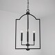 preview thumbnail 11 of 11, Carter 4-light Foyer Pendant
