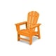 preview thumbnail 32 of 44, POLYWOOD Kids Casual Outdoor Chair Tangerine