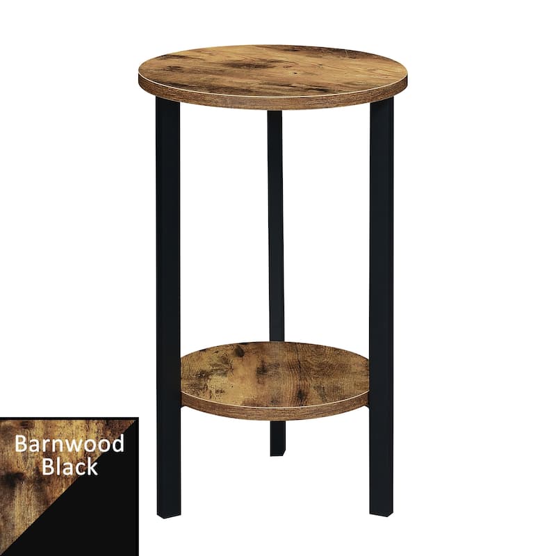 Convenience Concepts Graystone 24 inch 2 Tier Plant Stand
