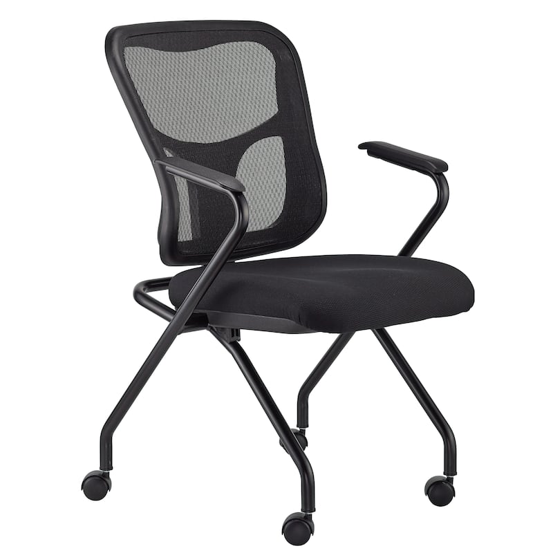 Eurotech Seating Flip Chair Flip Folding Chairs, Set of 2 - With Arms