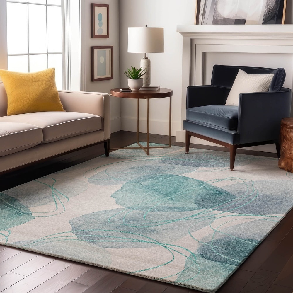 Premium Washable Super Soft Abstract Modern Mayfield Rug