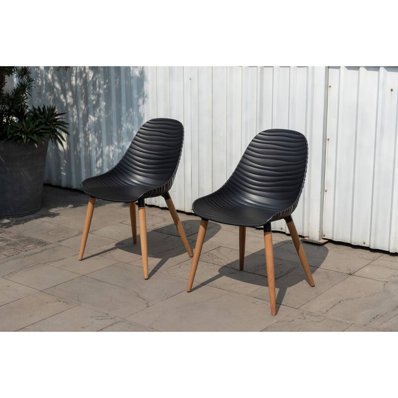 Amazonia 100% FSC Certified Wood Resser Outdoor Patio Dining Set